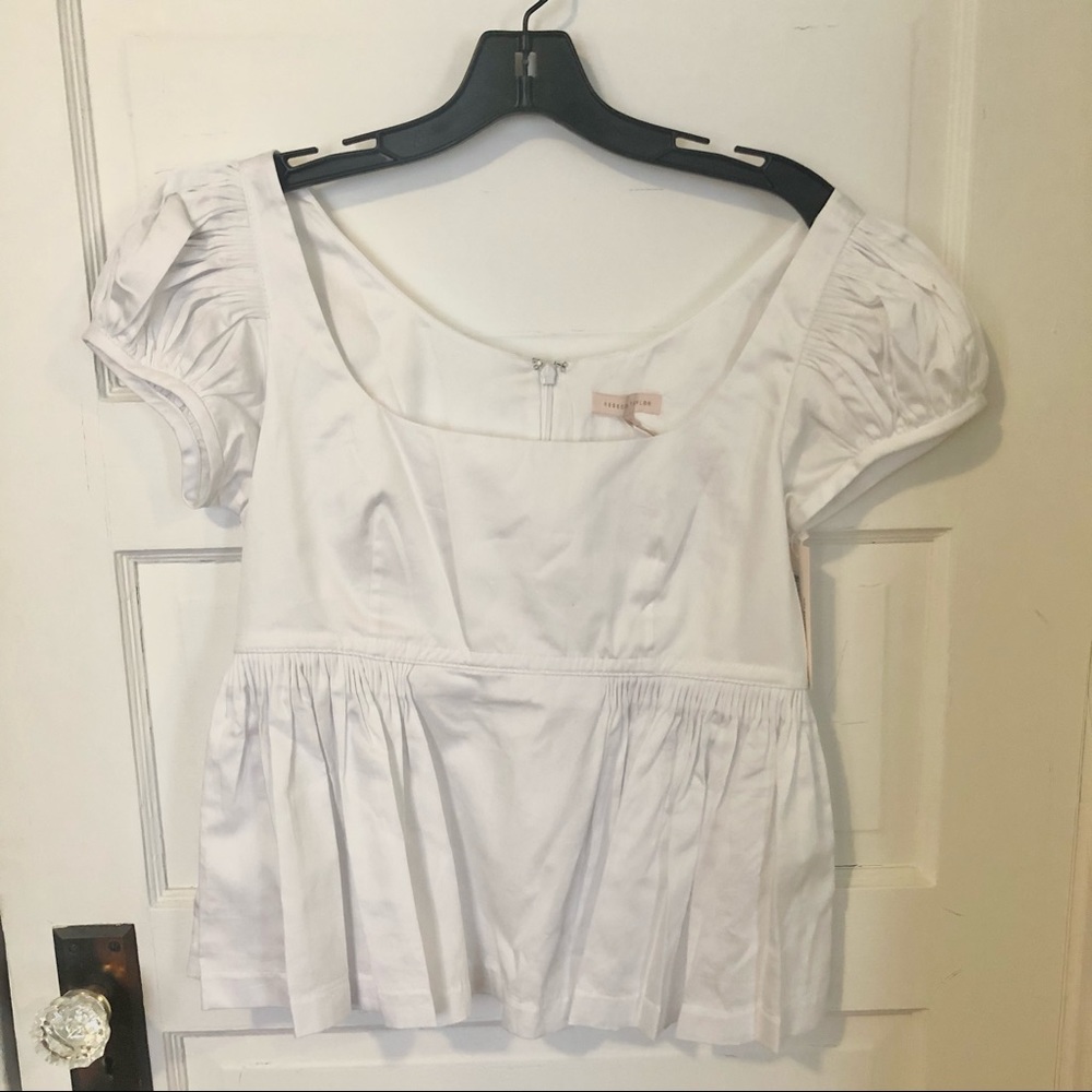 Rebecca Taylor White Blouse